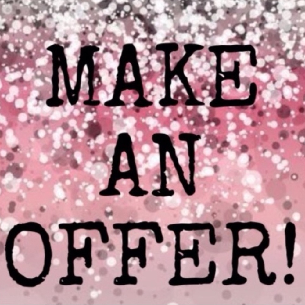All reasonable offers accepted!
